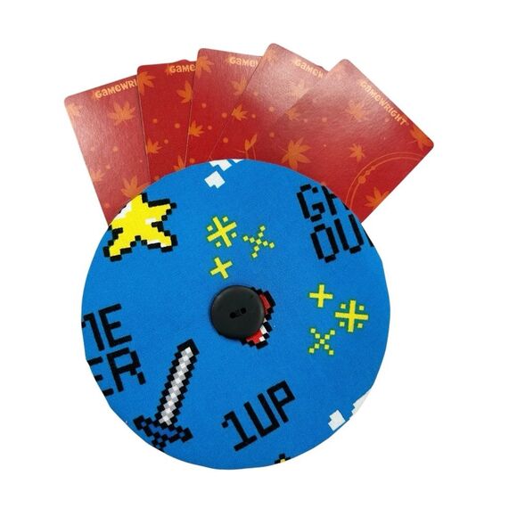 Card Holder for Card Games Handmade Vintage Gamer - Picture 2 of 2